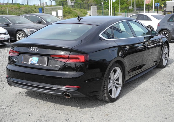 Audi A5 cena 115999 przebieg: 76000, rok produkcji 2019 z Golina małe 191